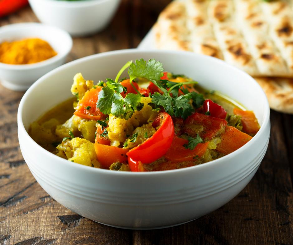 vegetable curry hotpot