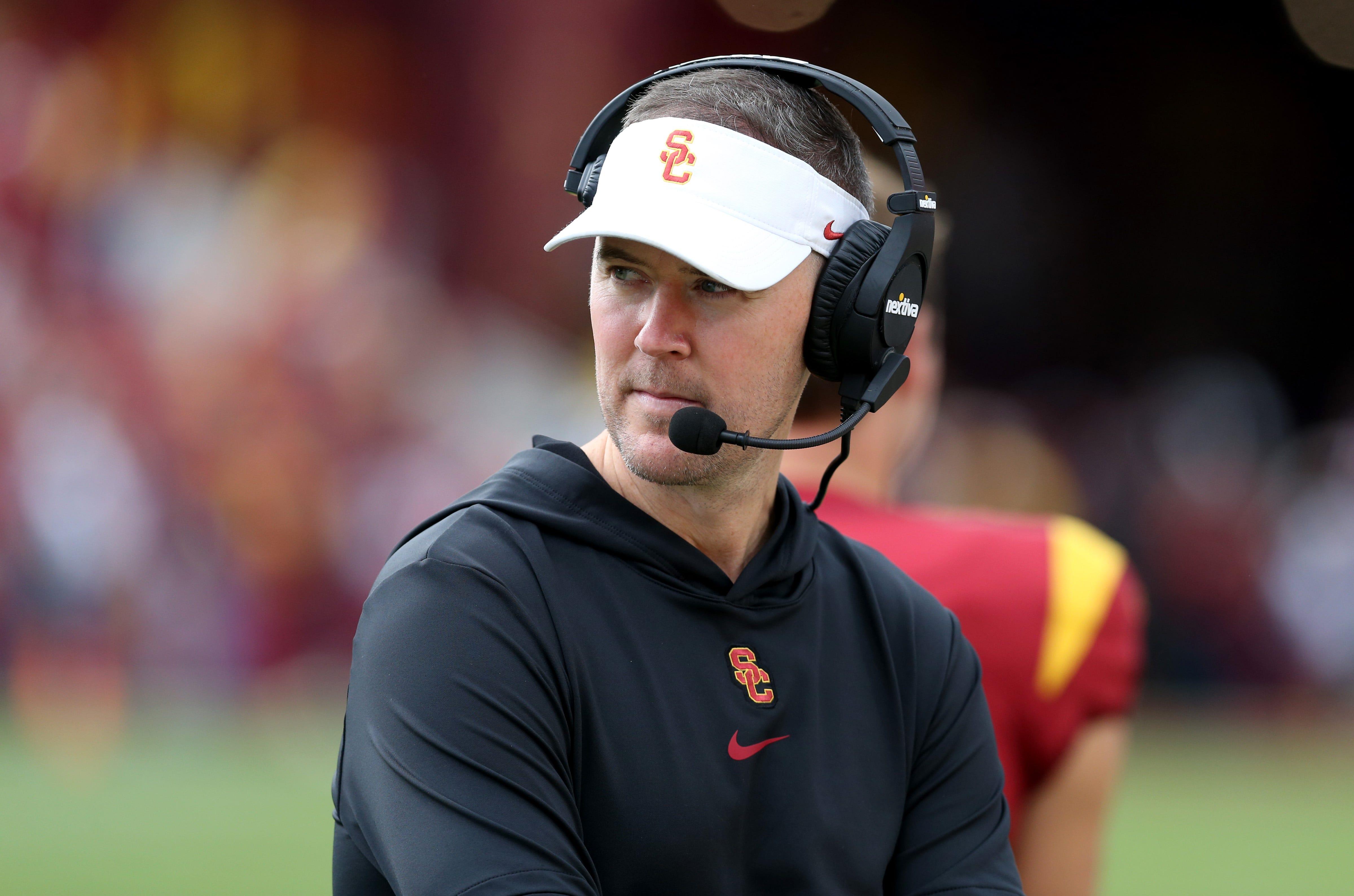 Lincoln Riley had a career-high five losses in 2023 as head coach of the USC Trojans.