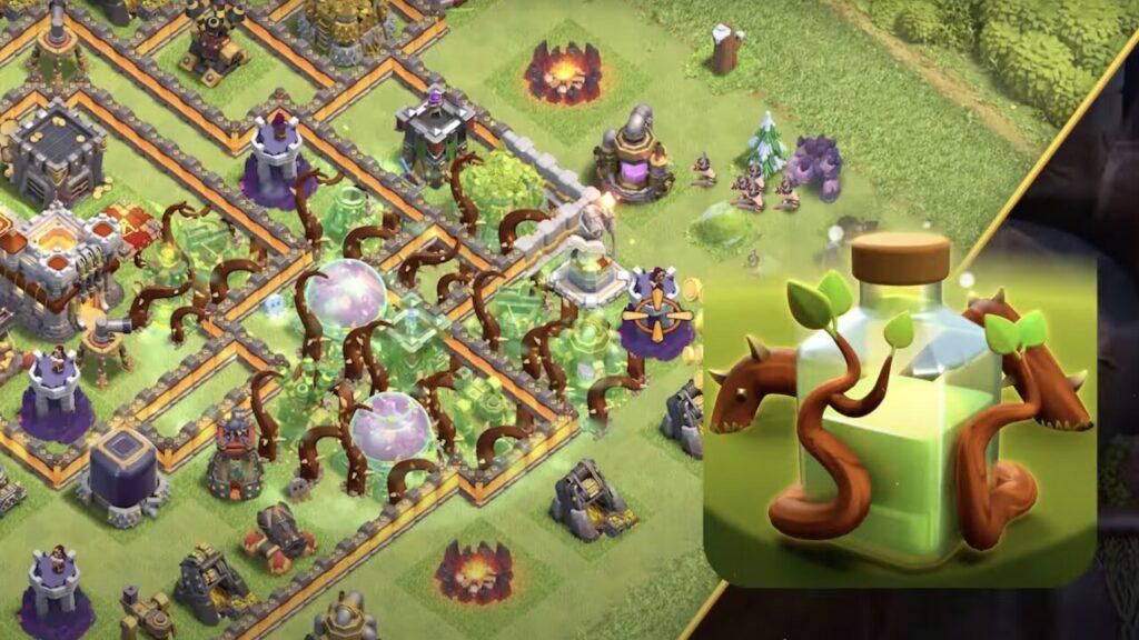 Overgrowth Spell in Clash Of Clans February 2024 Update