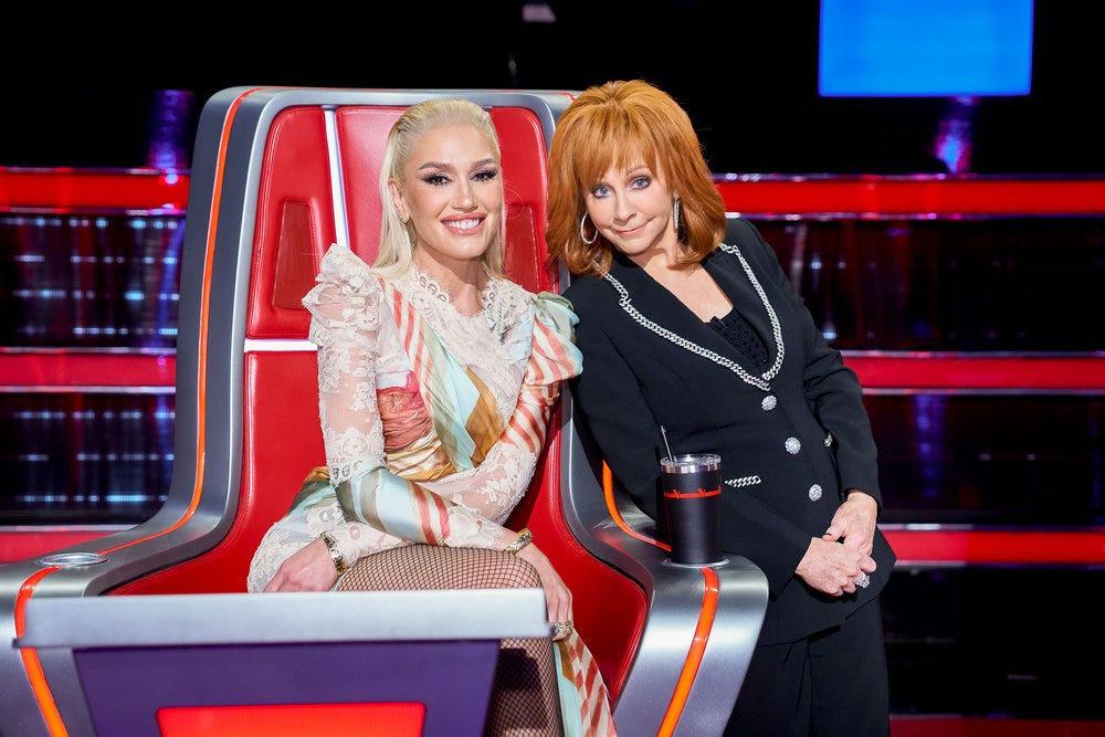 Gwen Stefani and Reba McEntire are among the judges on Season 24 of "The Voice."
