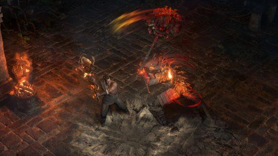 Path of Exile 2 release date - a character unleashes arcs of chain lightning upon their foes.