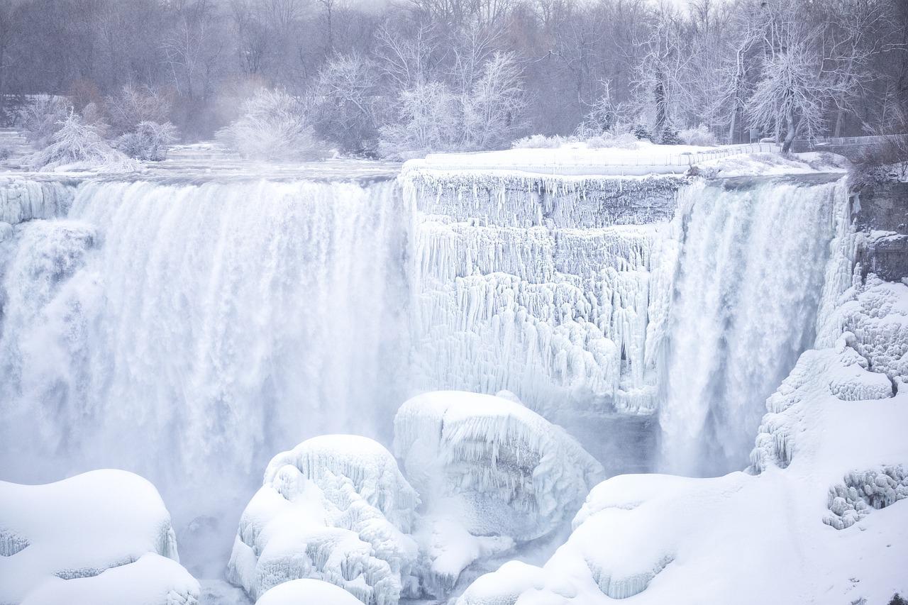 Niagara Falls in winter