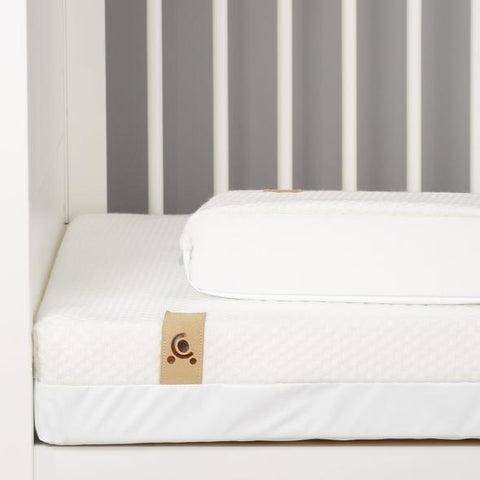 cot bed mattress with waterproof layer for protection against bed wetting