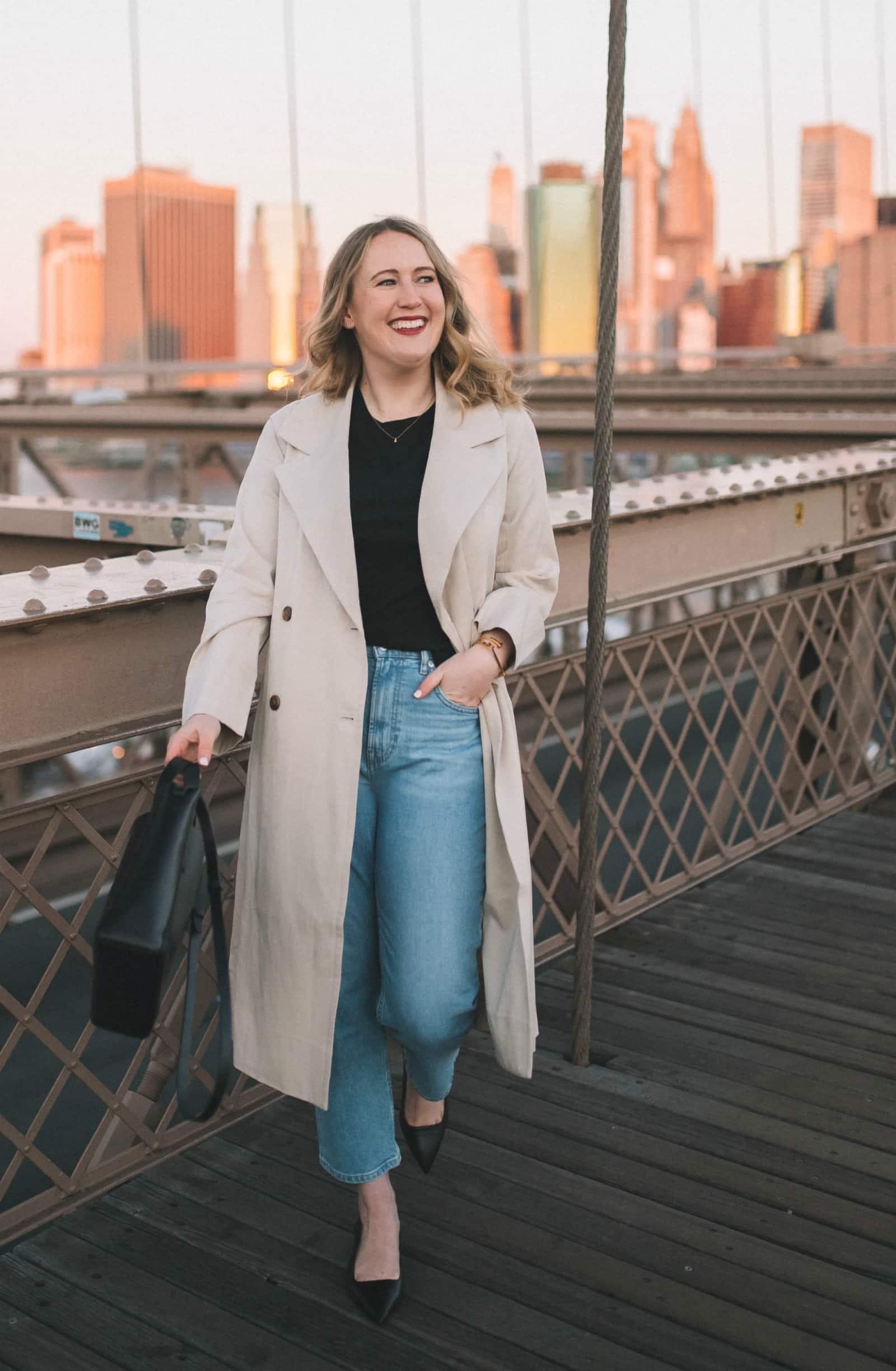 Everlane Drape Trench I wit & whimsy