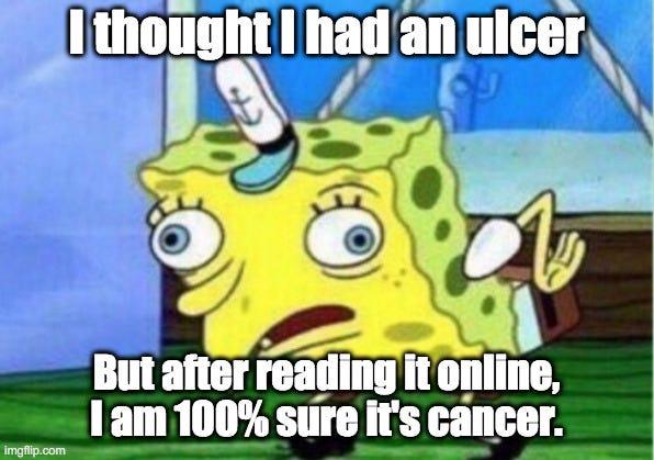 dr google spongebob meme