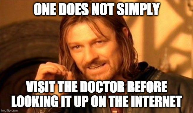 dr google simply meme