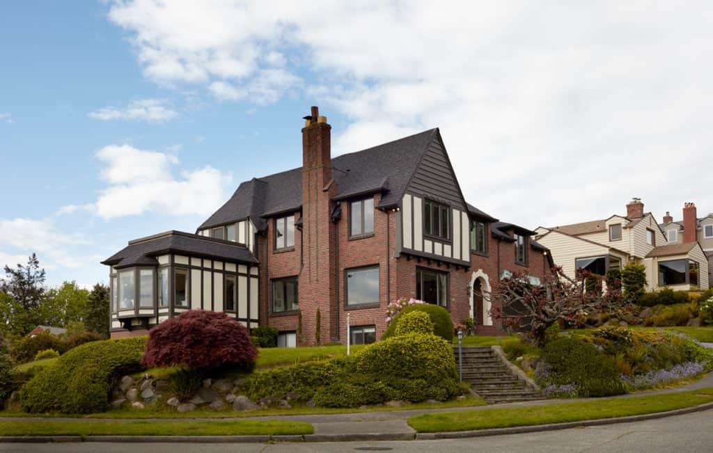 Stunning Grand Storybook Tudor House with Water View seattle rental