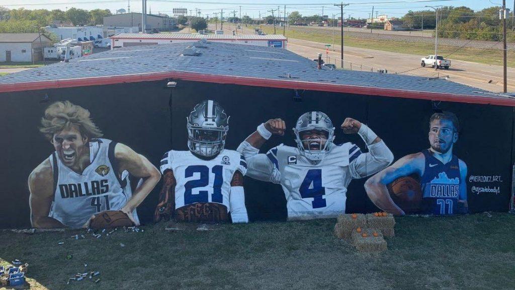 Dak Prescott Mural TX