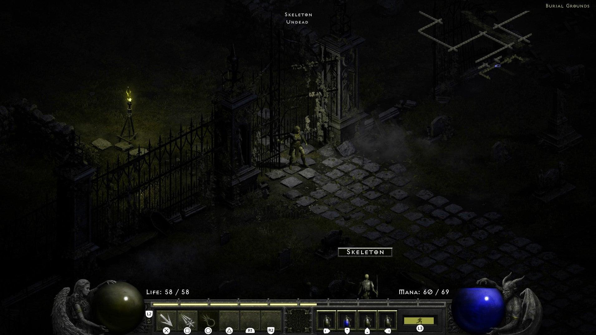 Where to find the Burial Grounds and Blood Raven in Diablo 2: Resurrected