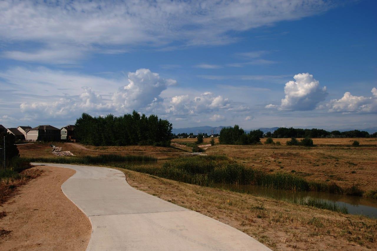 Erie bike trail