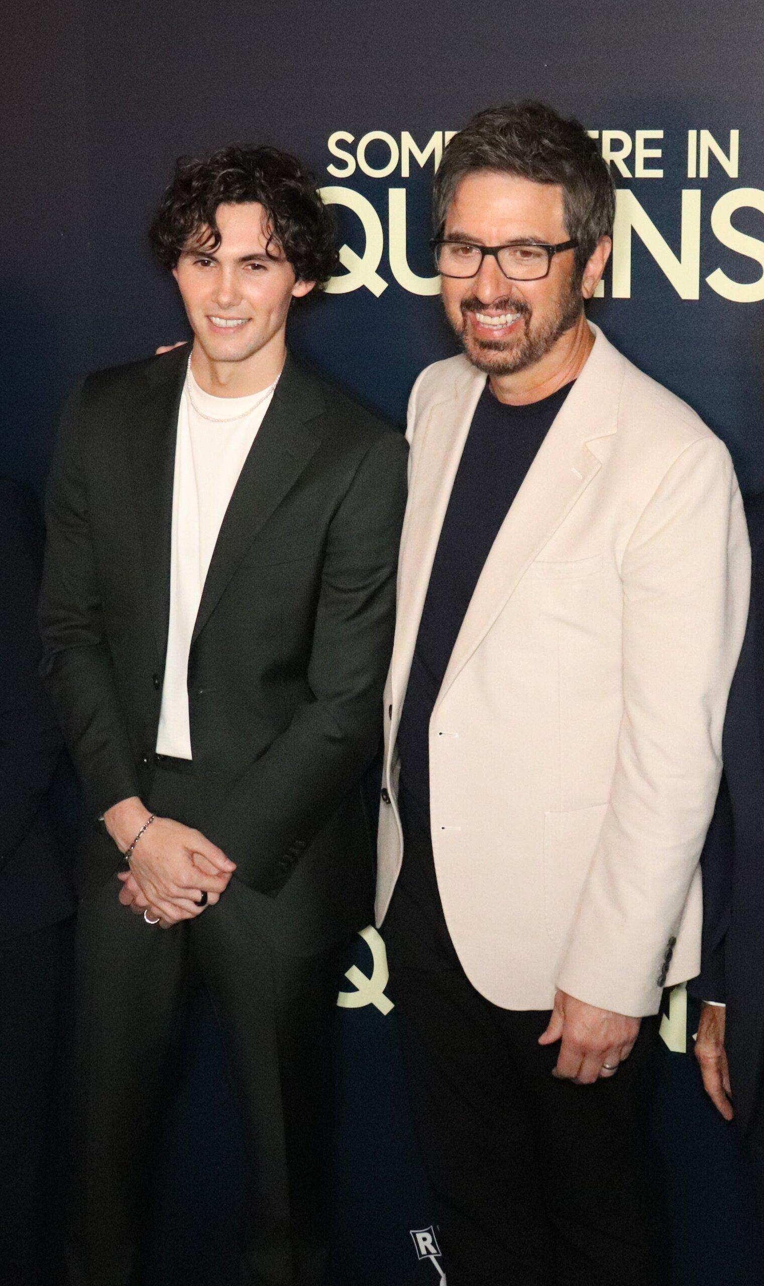 Ray Romano and Jacob Ward (Photo by Michael Dorgan)