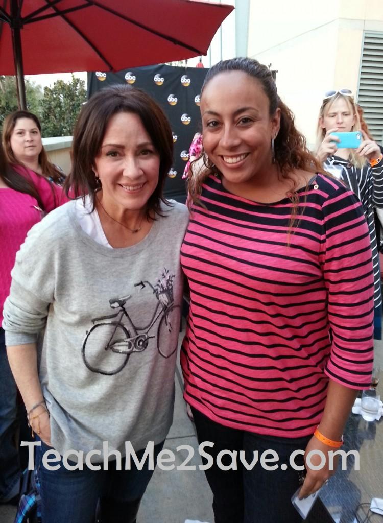 Patricia Heaton and Leanette Fernandez