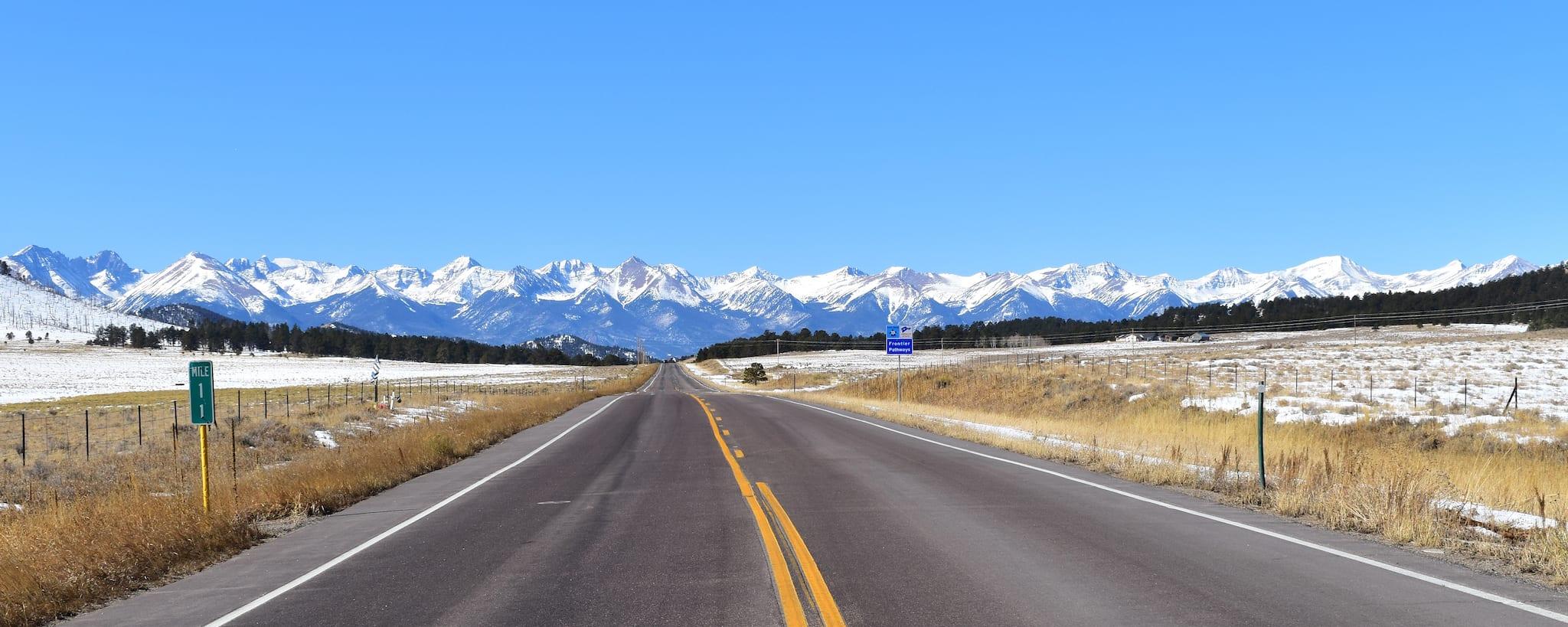 Frontier Pathways Byway Wet Mountain Valley Highway 96 Cold Spring CO