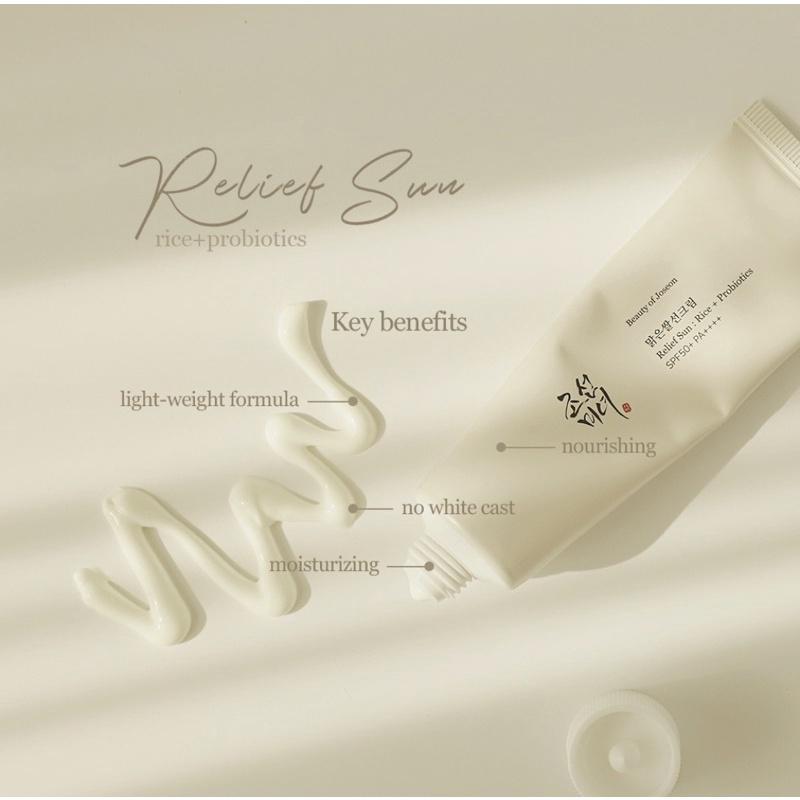 Kem Chống Nắng Beauty Of Joseon Relief Sun: Rice + Probiotics SPF50+ 50ml