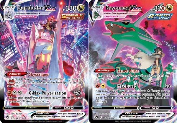 sưu tập bài Pokemon TCG Sword & Shield Silver Tempest Booster Pack real