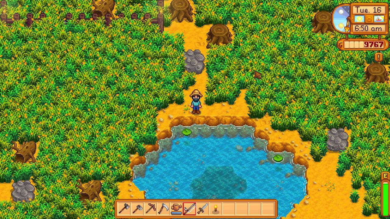 To catch Shad in Stardew Valley, you