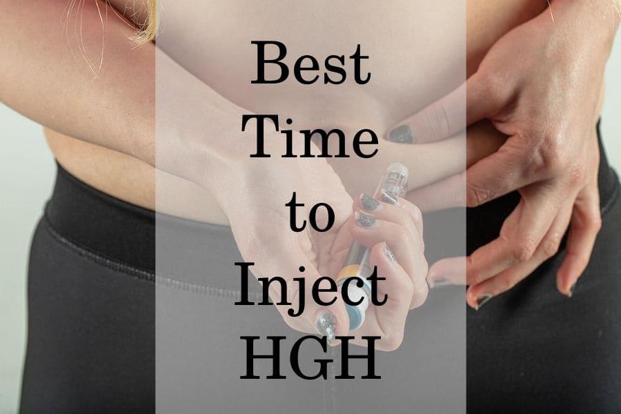 Best time for HGH injection