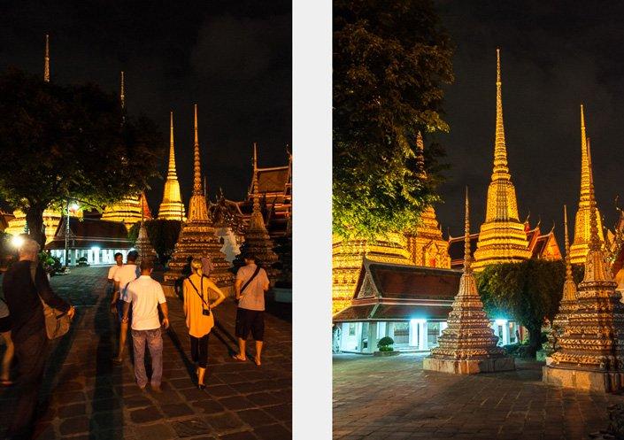 Wat Pho Temple by night