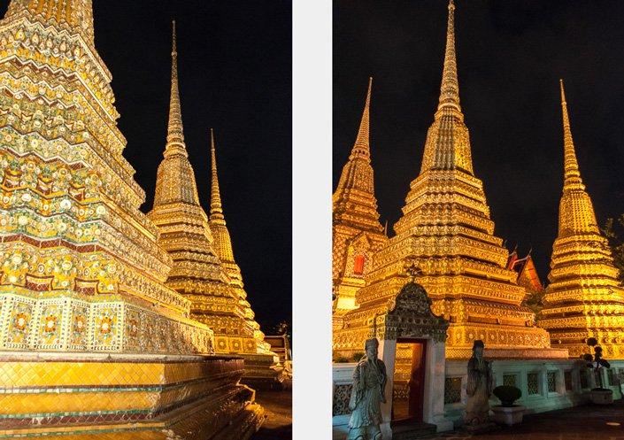 Wat Pho Temple by night