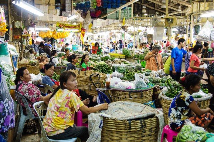 Bangkok flower market