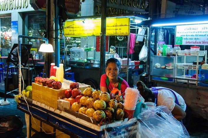 Bangkok flower market