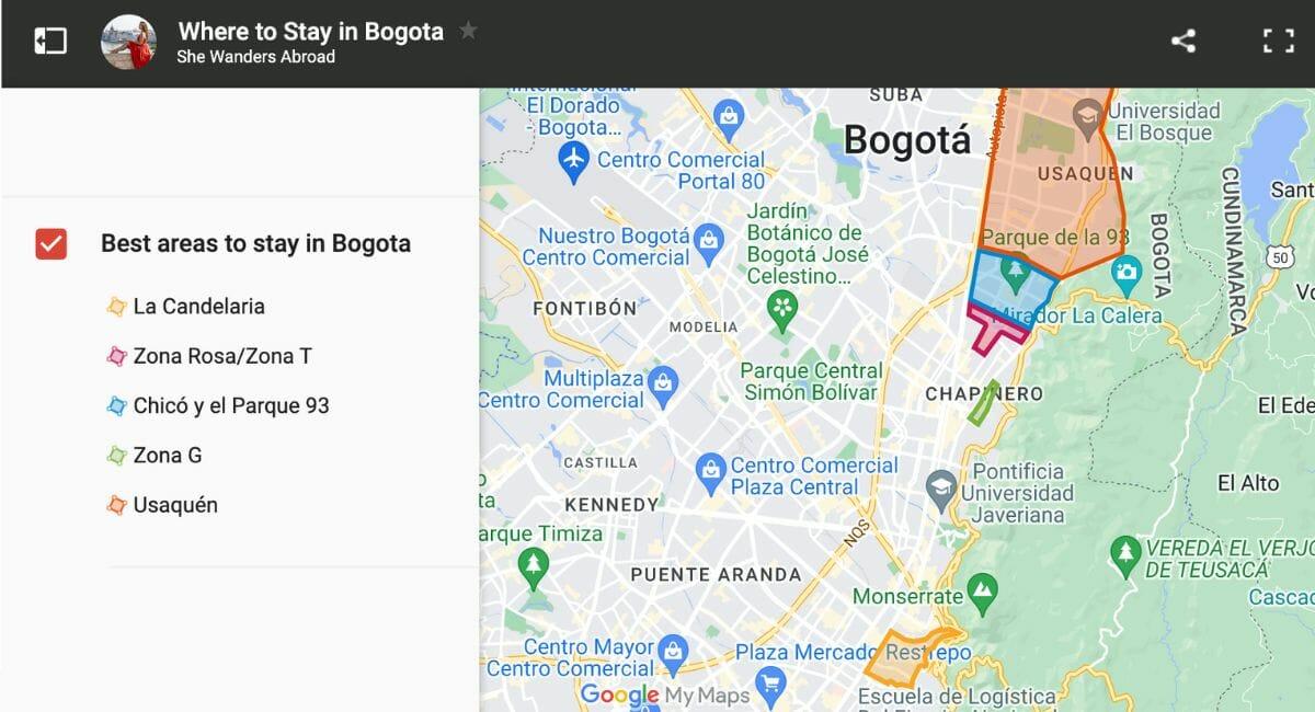 Where to Stay in Bogota: 5 Best Areas & Hotels