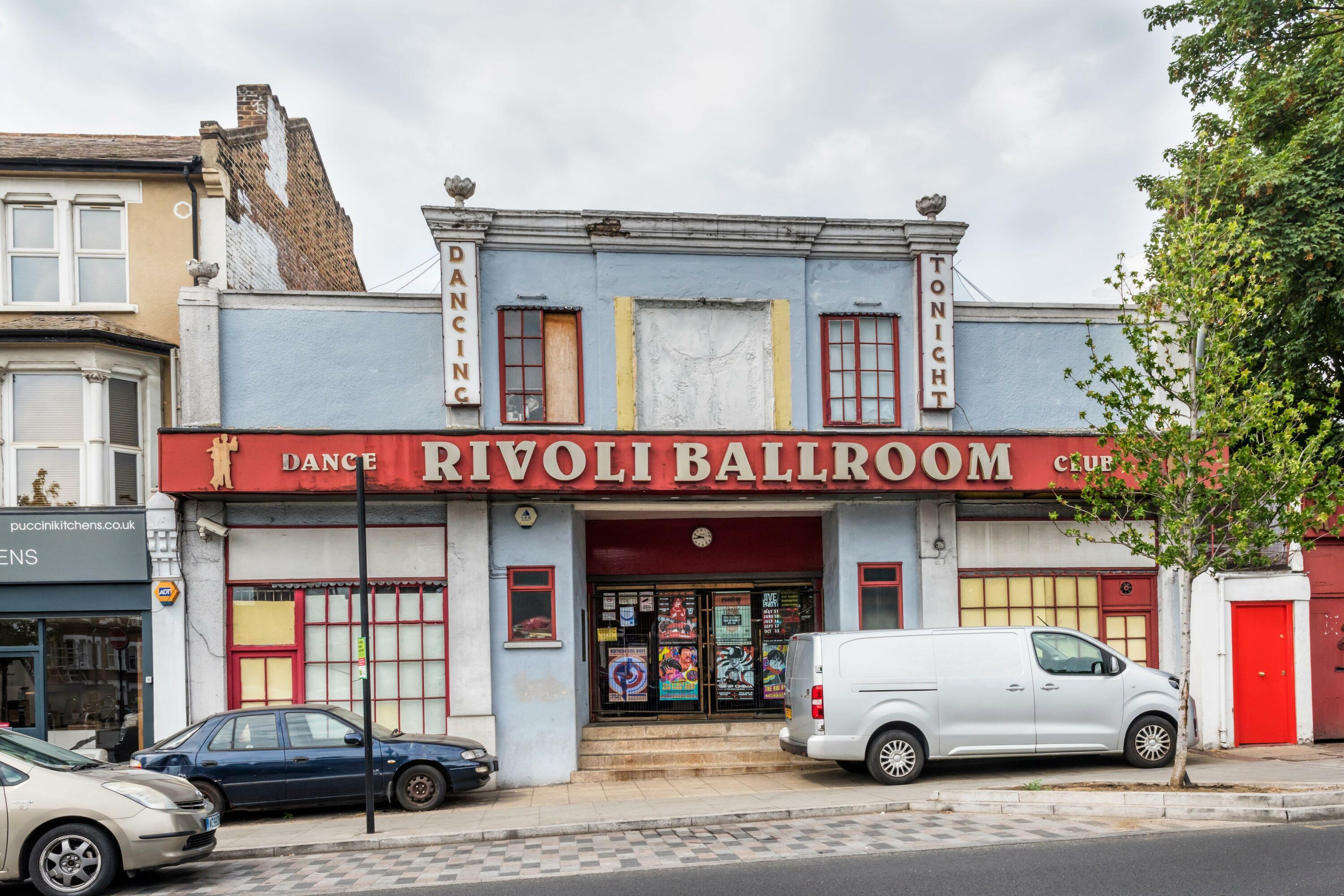 Outside of the rivoli ballroom