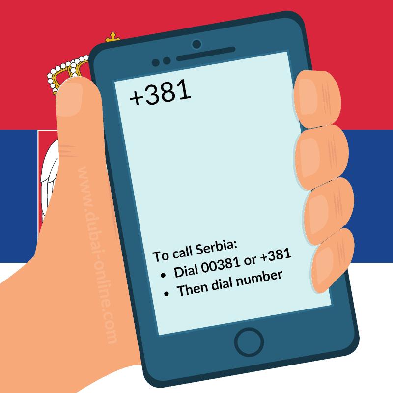 00381 +381 Serbia Country Code