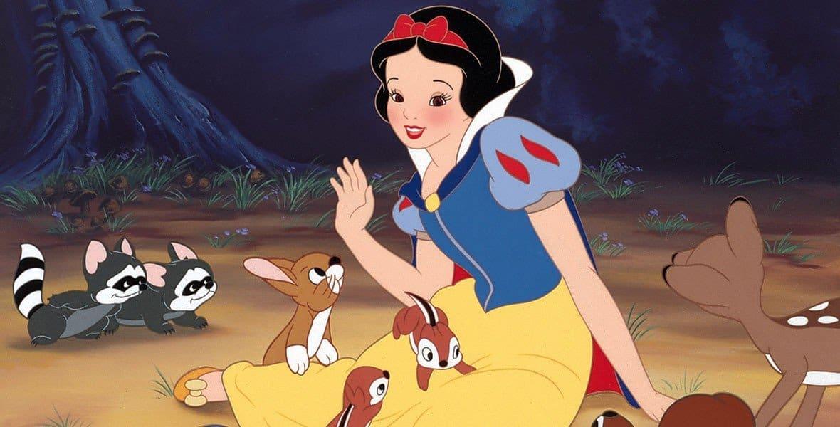 Snow White and animals