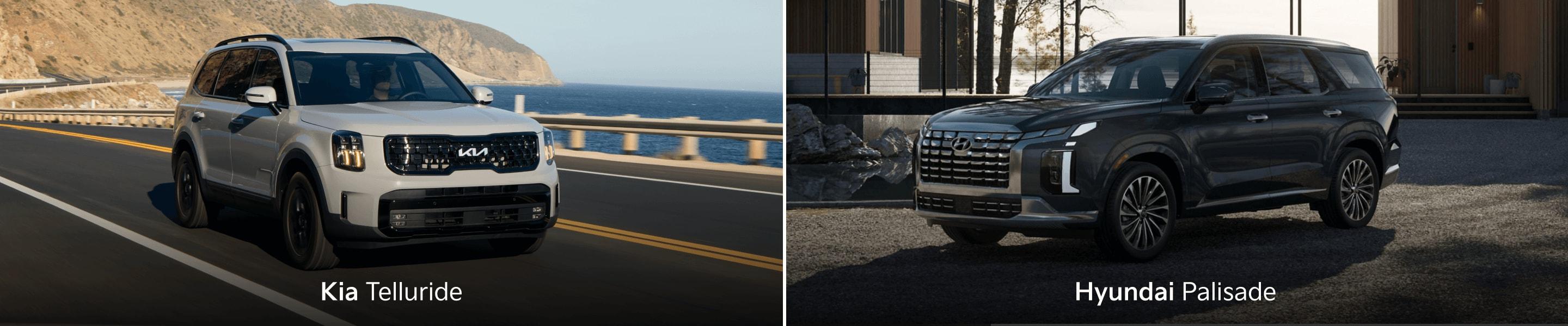 2024 Kia Telluride Vs. Hyundai Palisade Differences