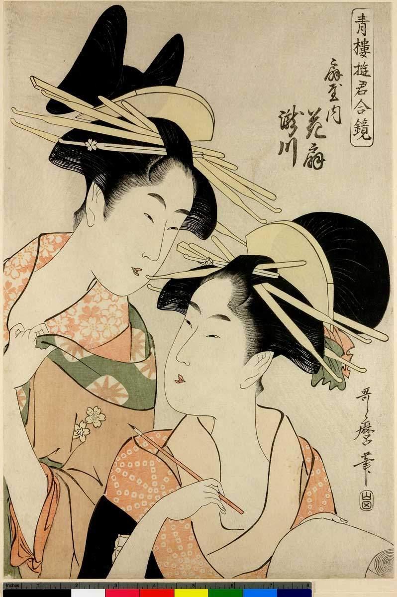 two women ukiyo e