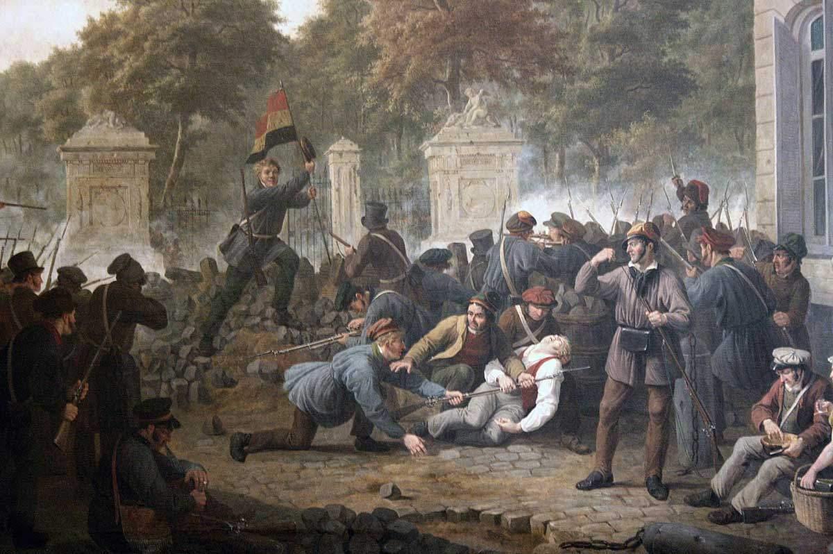 constantinus coene belgian independence painting