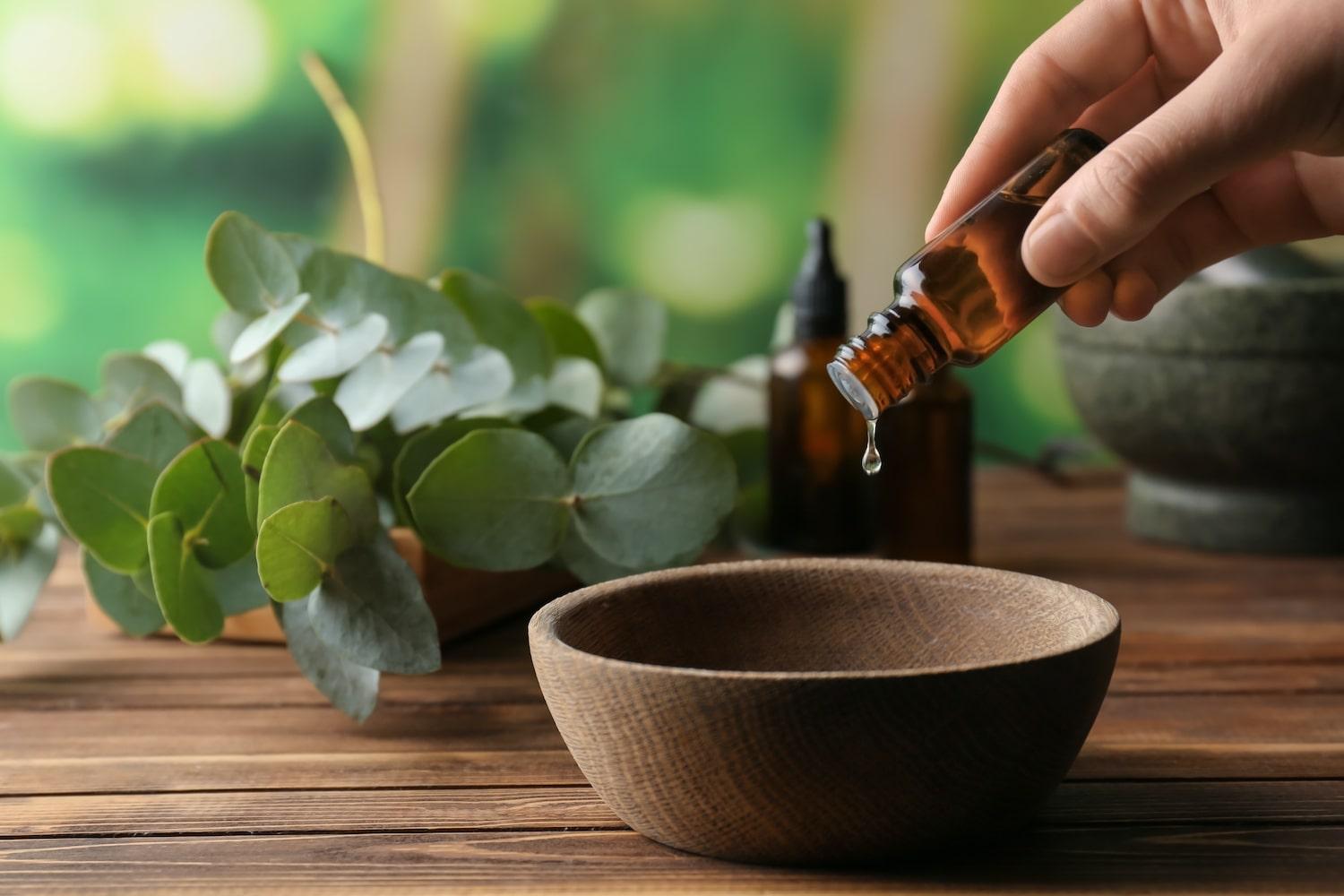 types of essential oils for ED cinnamon lavender ginger sandalwood rose