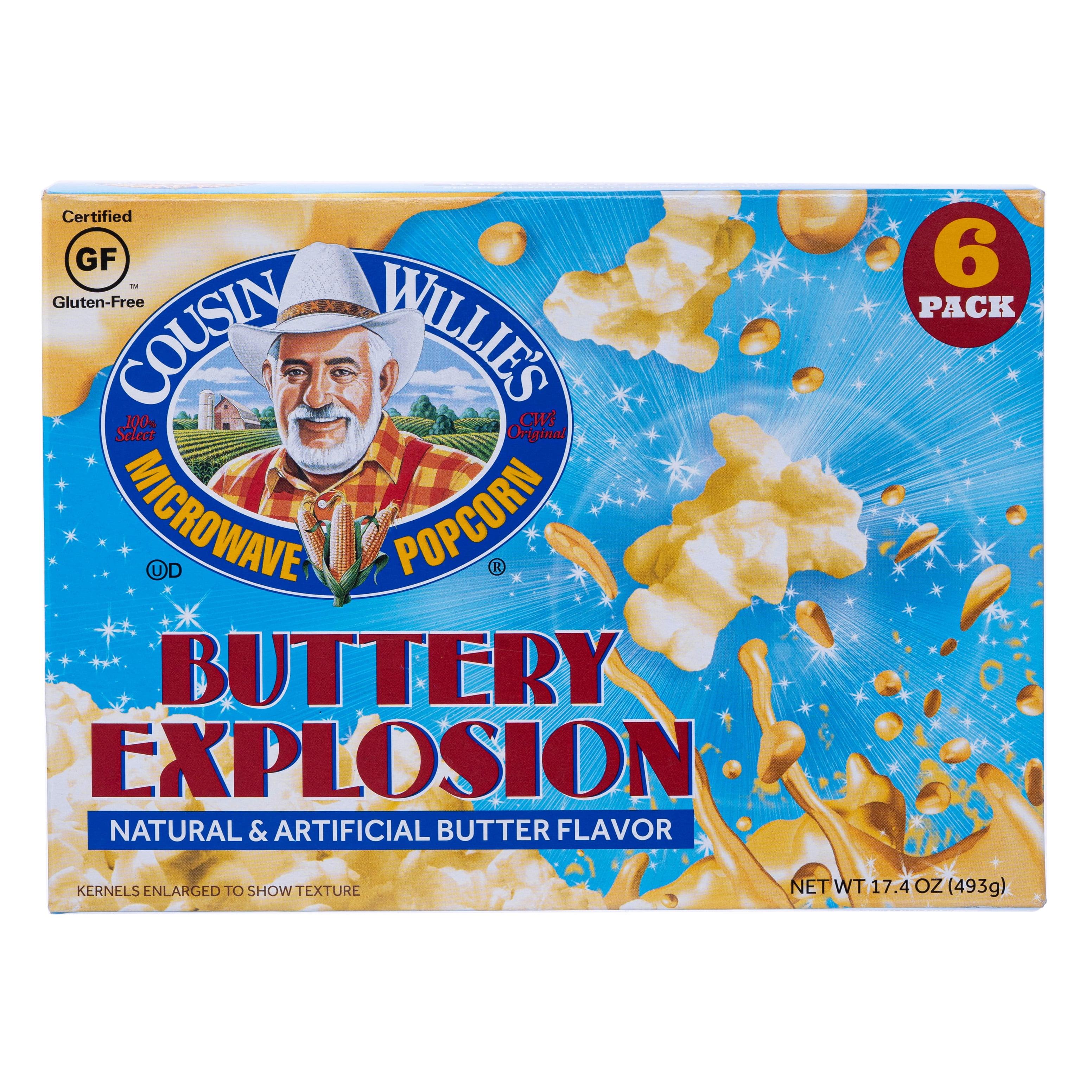 Extra Butter Microwave Popcorn - 6ct - Market Pantry™, image 1 of 4 slides