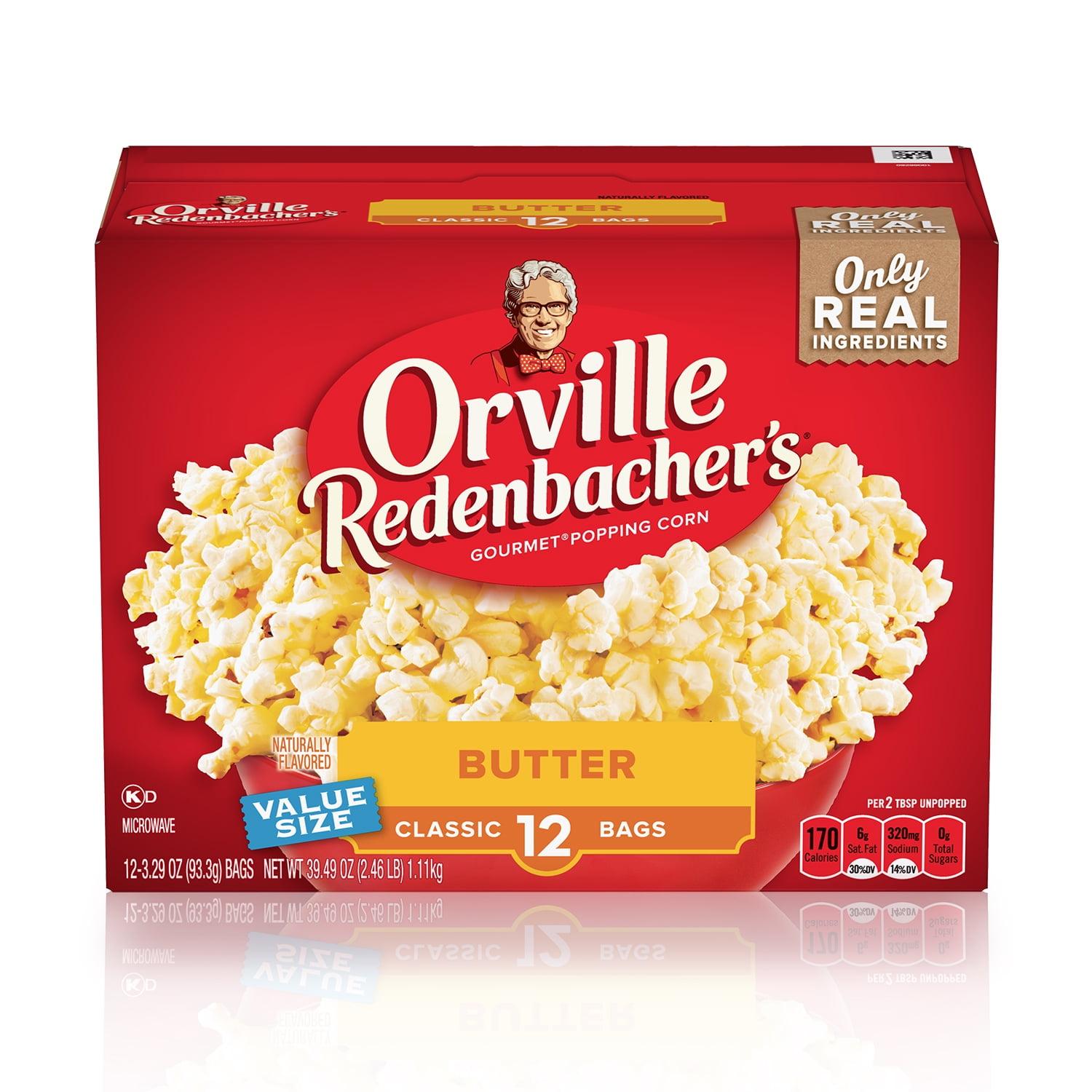 Orville Redenbacher's Butter Microwave Popcorn, 3.29 Oz, 12 Ct