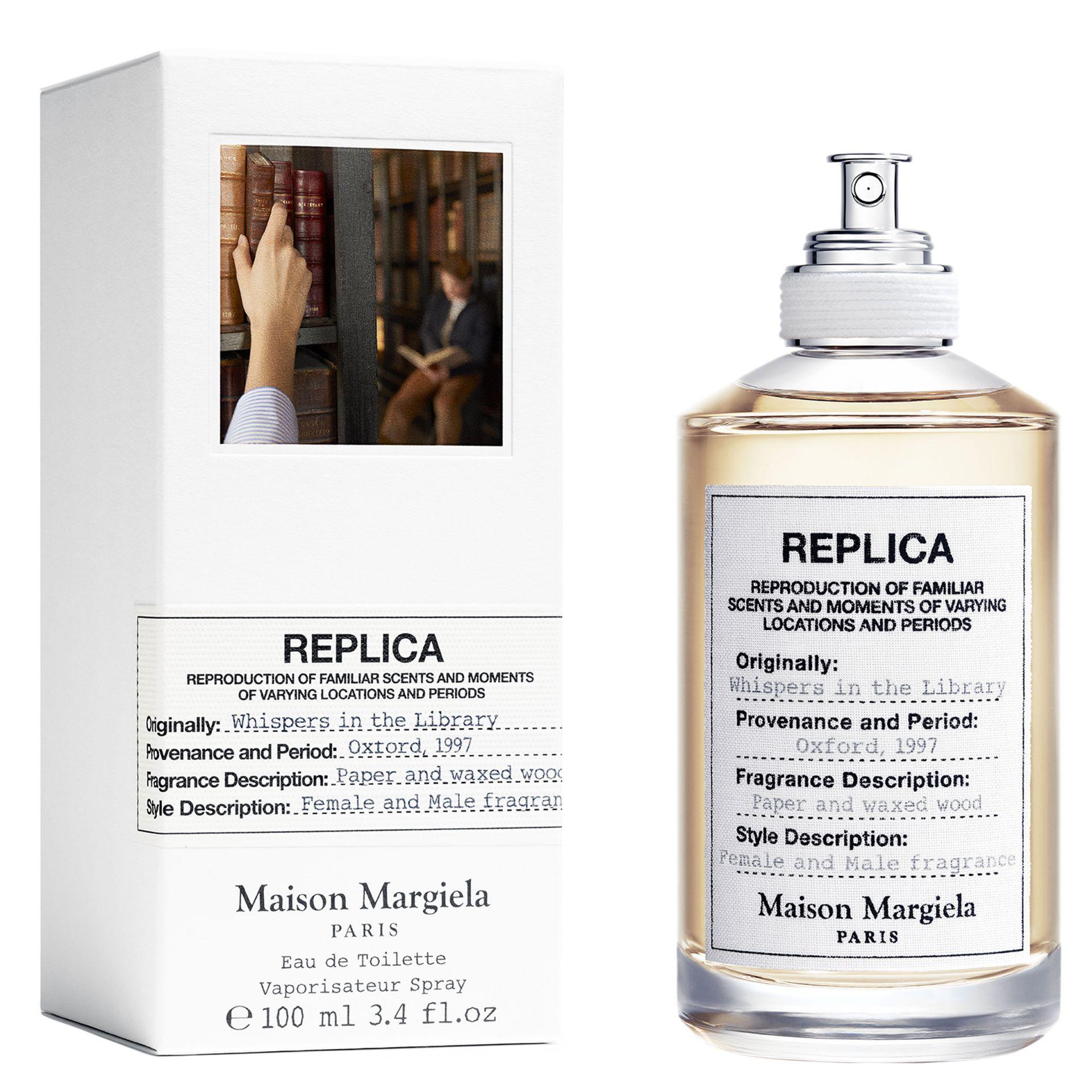 maison margiela replica whispers in the library review