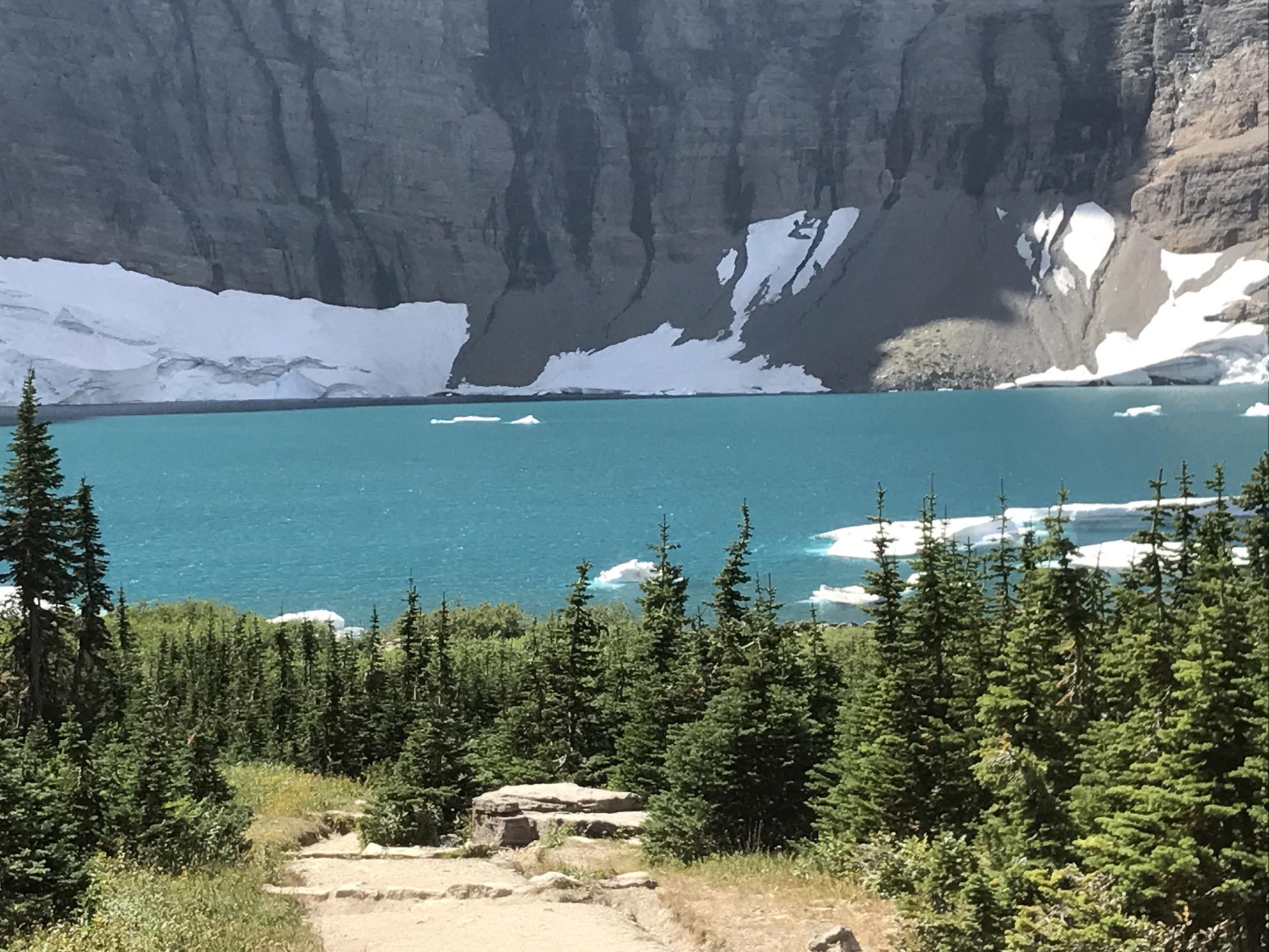 Beautiful landscape in Glacier National Park.