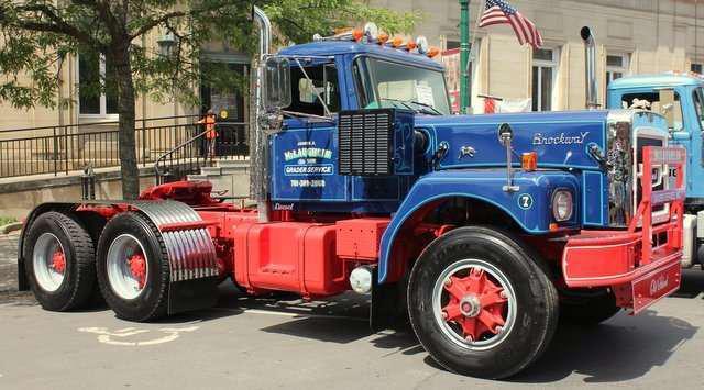 One of two COE Brockways at the show