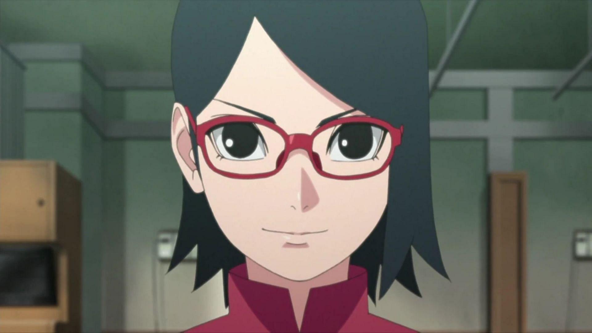 Sarada Uchiha (Image via Studio Pierrot)