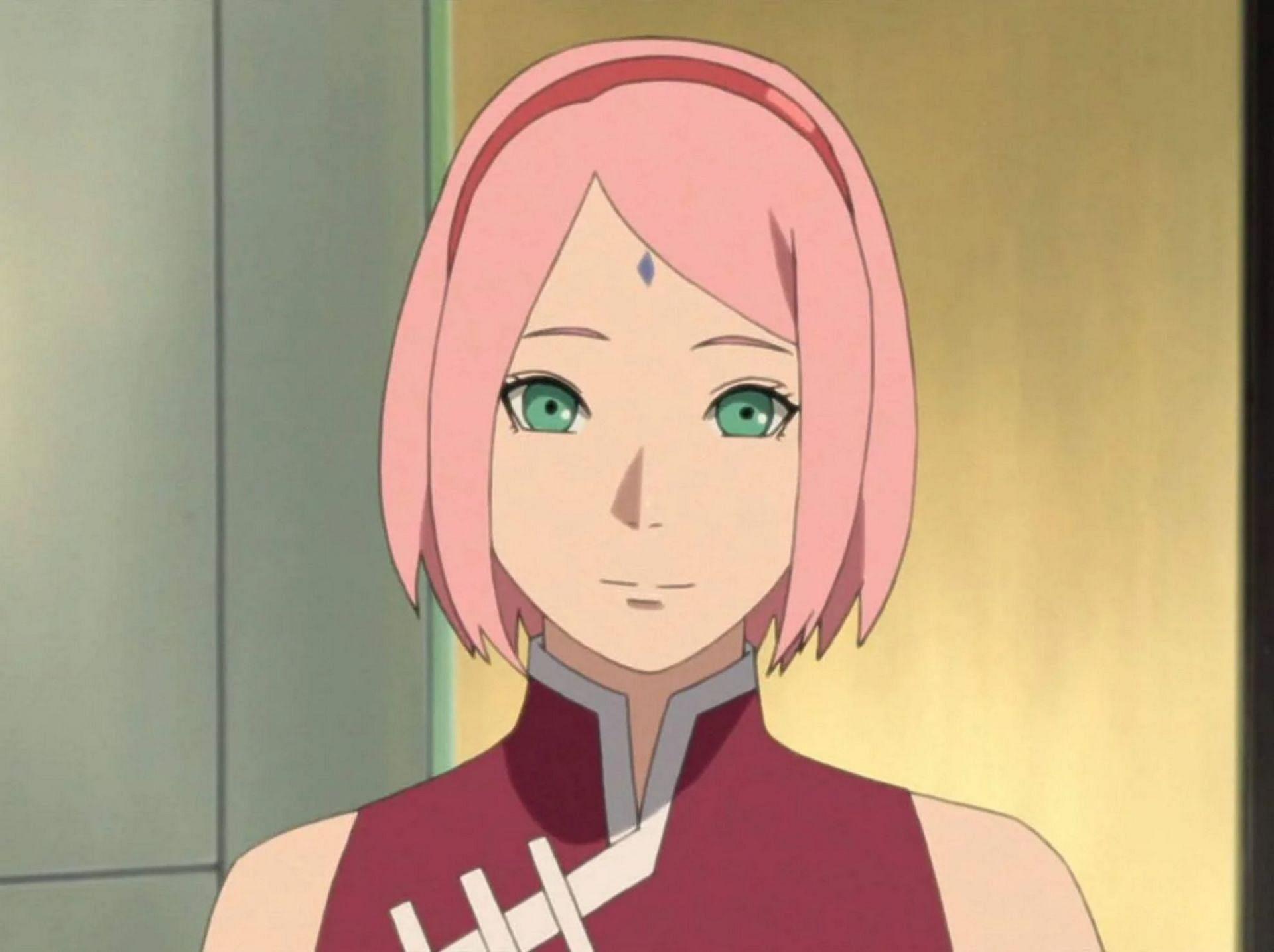 Sakura as of Boruto)