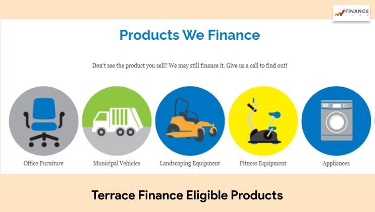 Terrace Finance Eligible Products