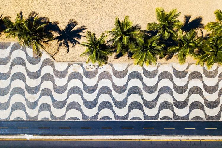 The History of the Copacabana Sidewalk: From Its Origin in Portugal to Burle Marx's Intervention - Image 2 of 6