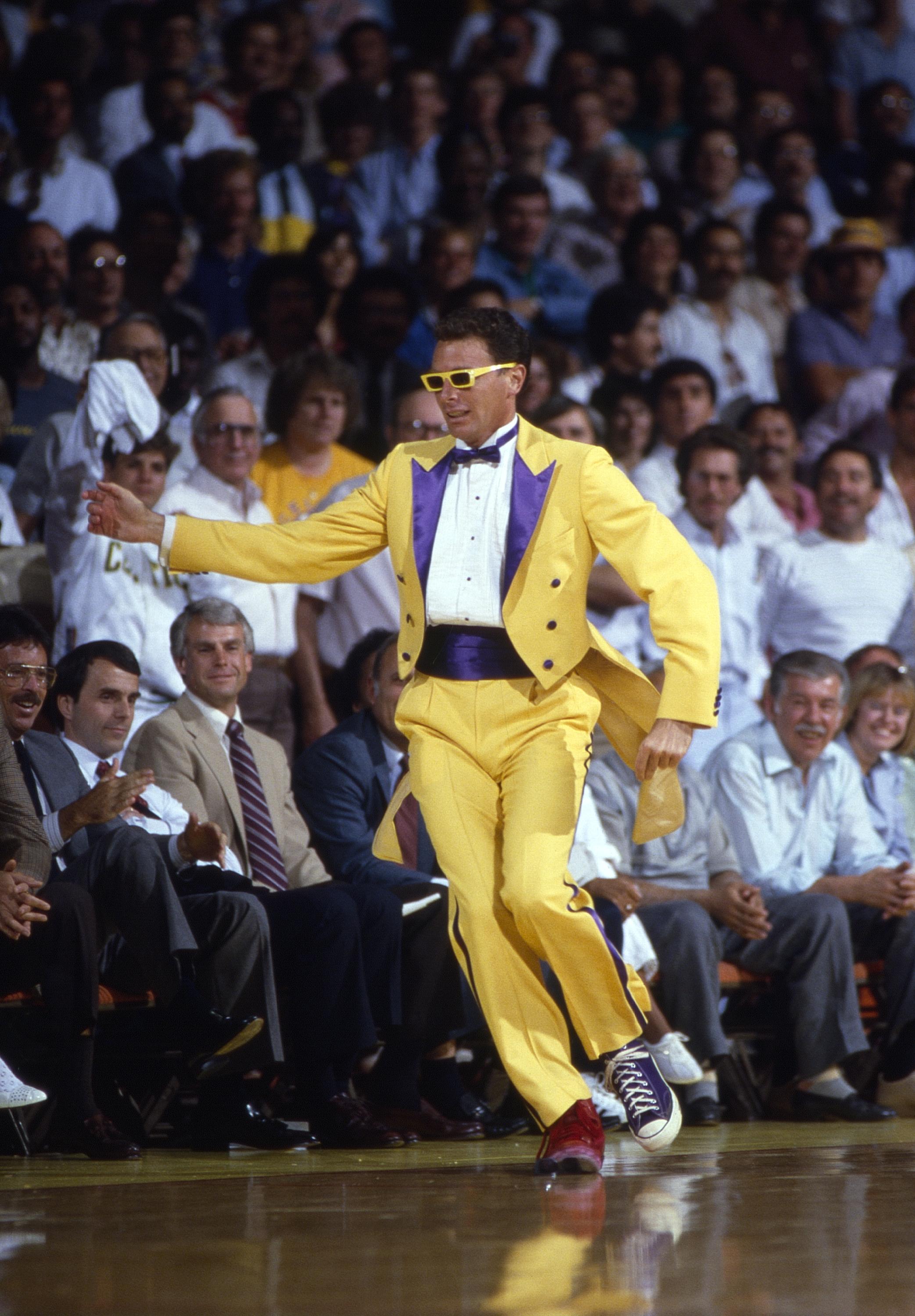 Dancing Barry NBA Finals 1985
