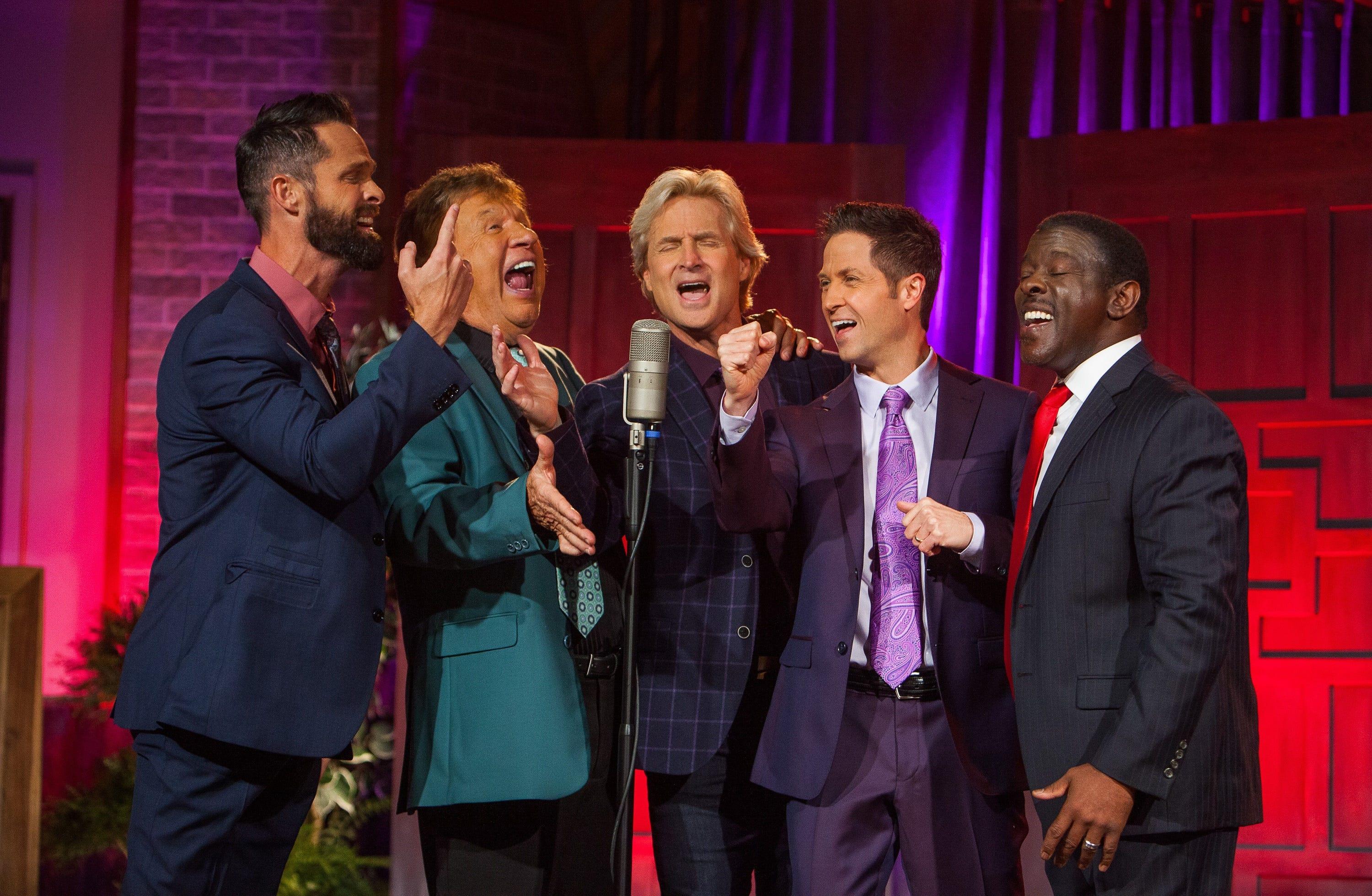 The Gaither Vocal Band records a video for its Grammy-nominated 2022 album, That