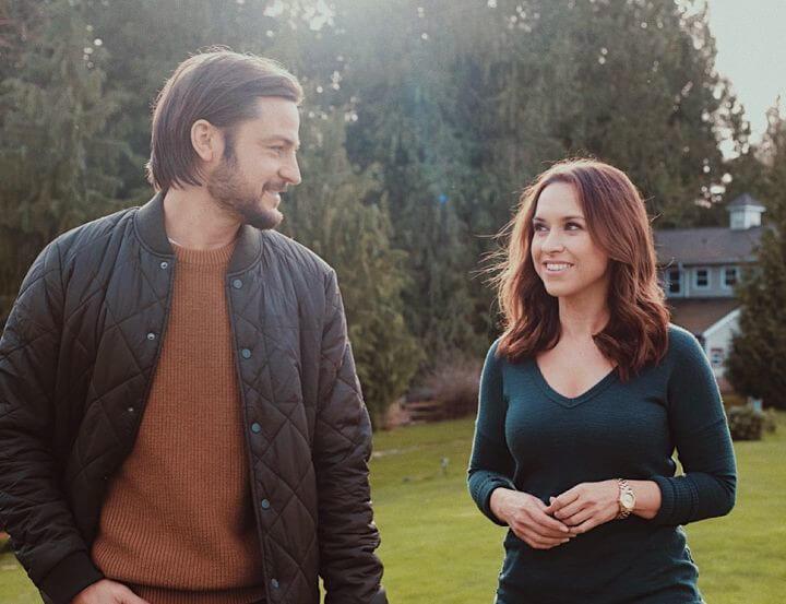 Tyler Hynes and his It Was Always You costar Erin Krakow