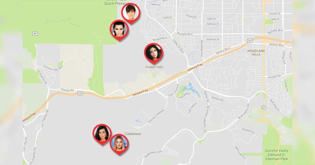 where in hidden hills do the jenners live? where do the kardashians live in hidden hills? what gated community do the jenners live in?