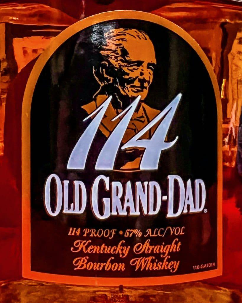 Old Grand-Dad 114 Front Label