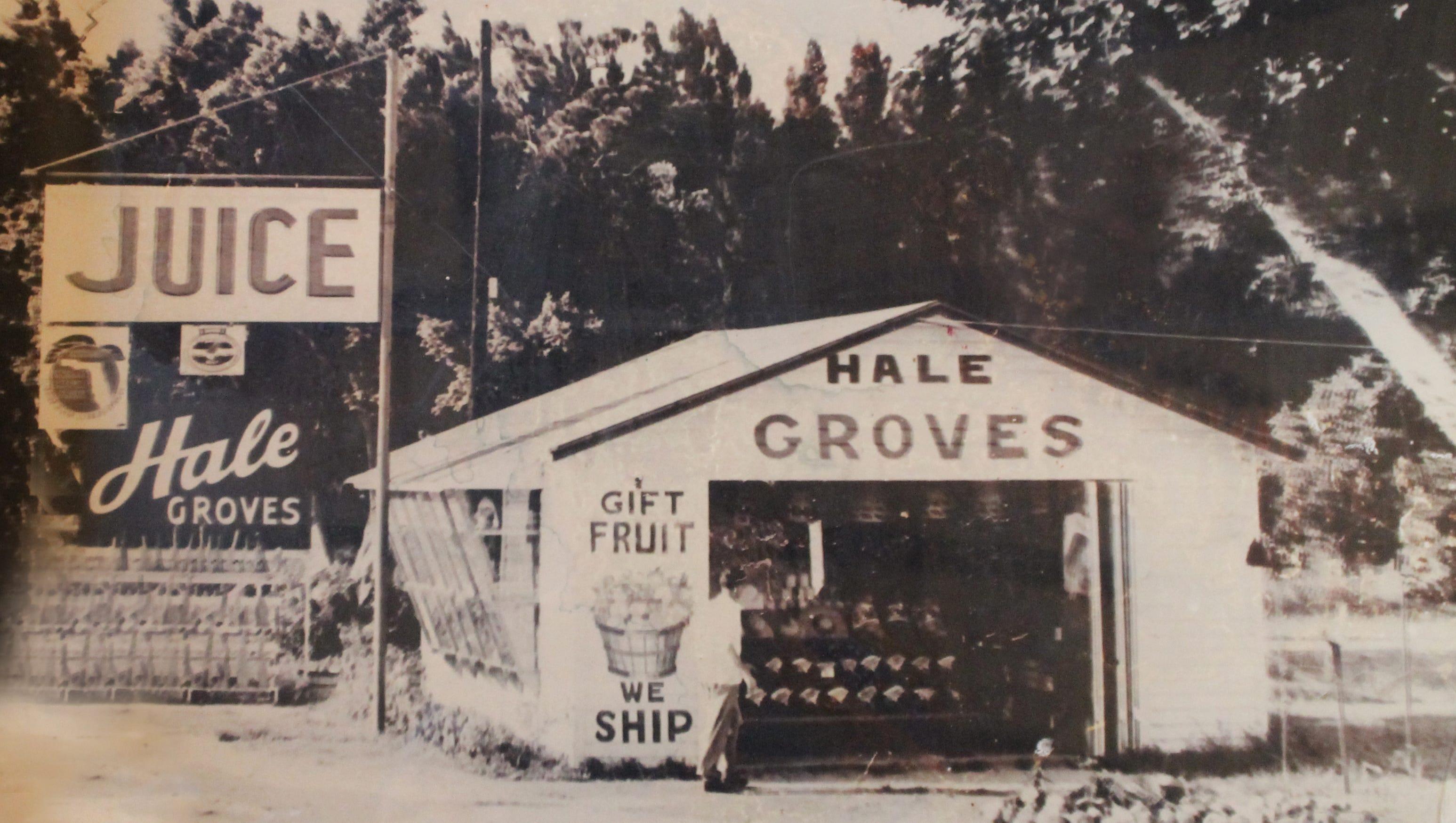 Original roadside stand circa 1947.