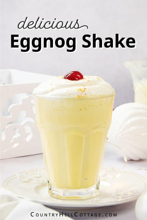 eggnog shake recipe