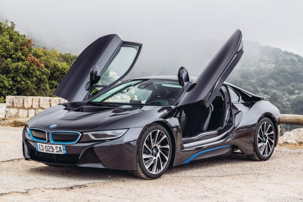 BMW i8 is a plug-in hybrid sport car